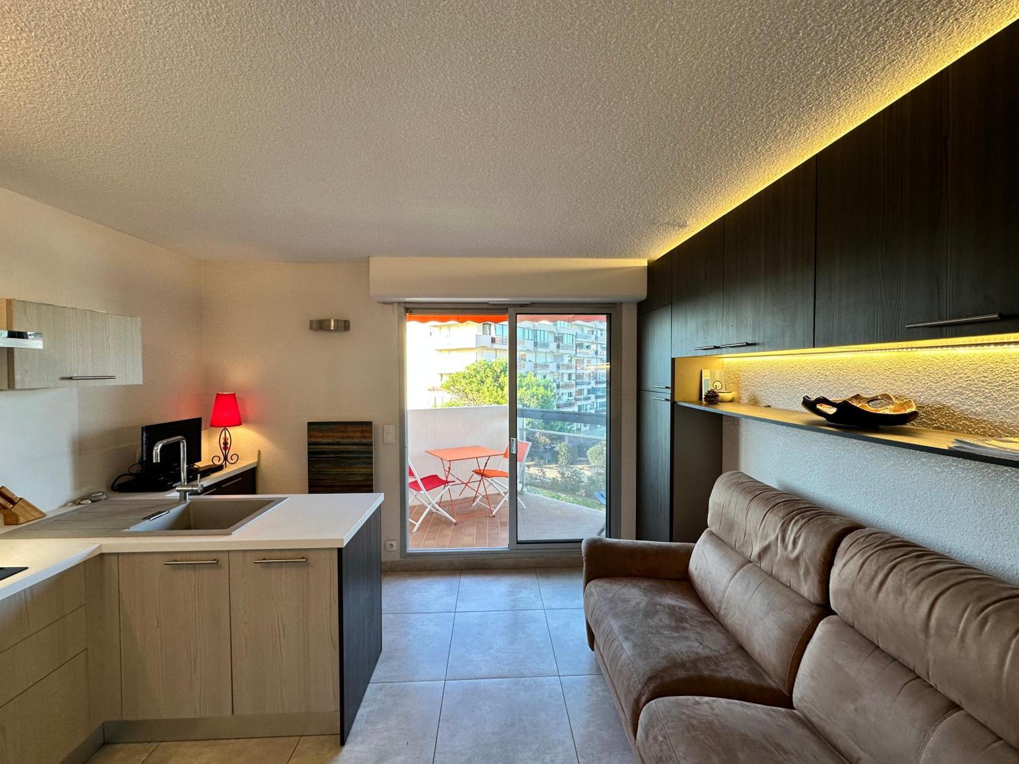 Appartement Studio Vue Sur La Marina Canet-en-Roussillon Kültér fotó
